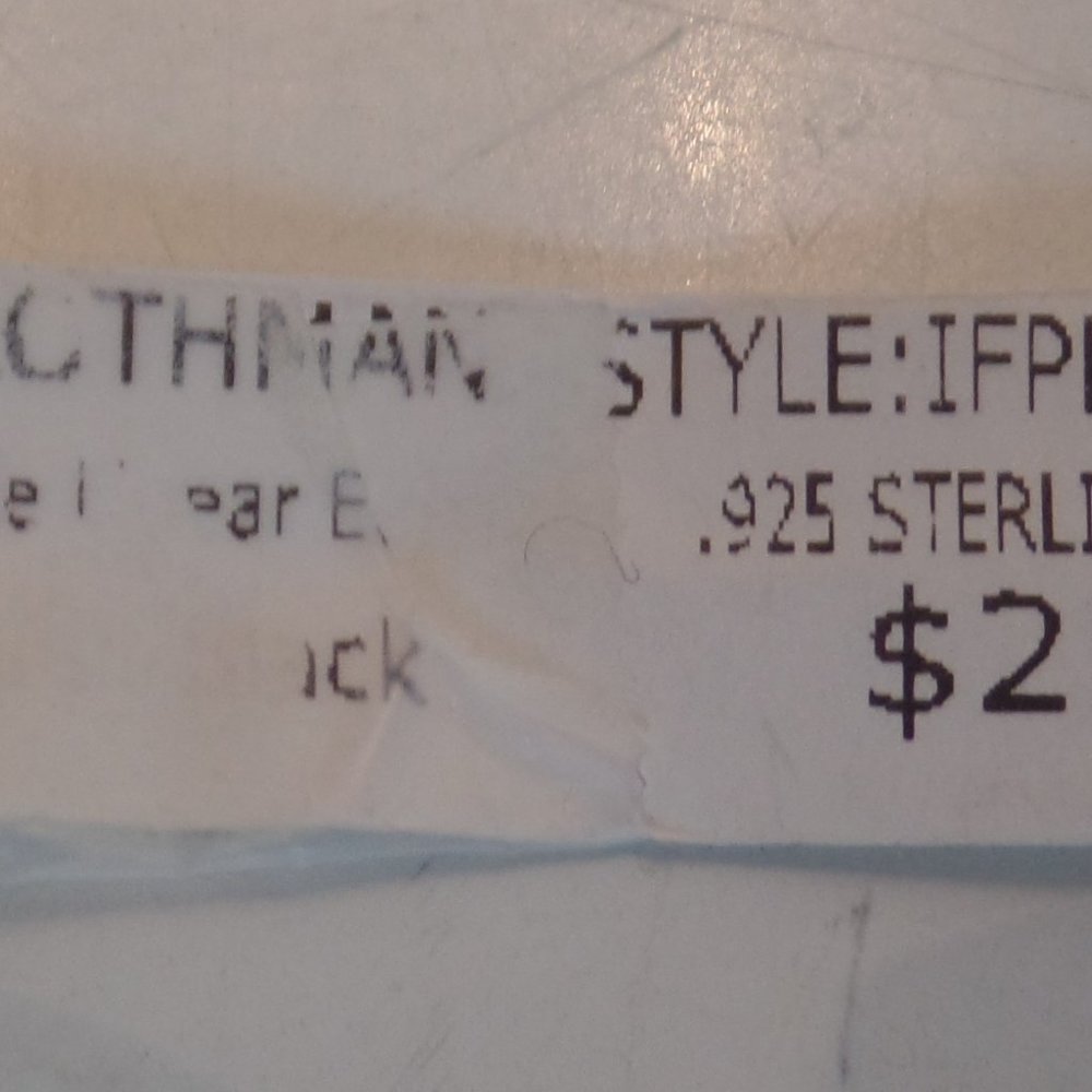 Freida Rothman .925 Sterling Silver Cubic Zirconia Twisted Cable Earrings $250 - Picture 12 of 12
